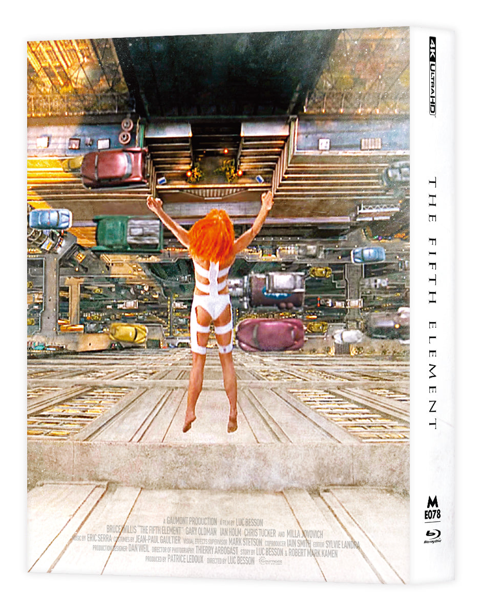 The Fifth Element 4K UHD Steelbook Manta Lab Exclusive ME#78 Full Slip (PET) - PREORDER