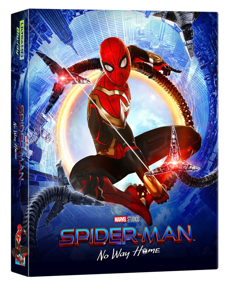 Spider-Man : No Way Home 4K Blu-ray Steelbook WeET Collection Exclusive #20 One Click Box Set - PREORDER