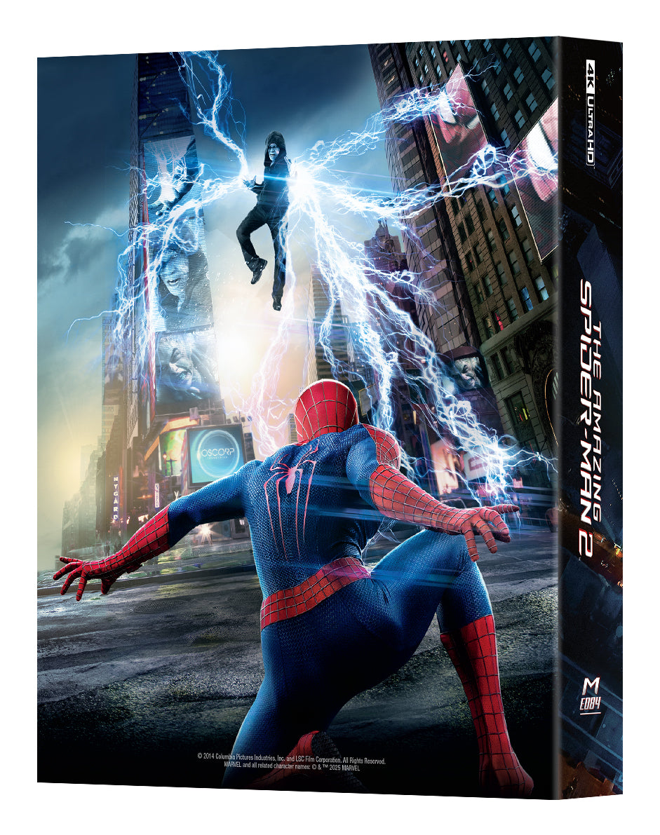 The Amazing Spider-Man 2 4K Blu-ray Steelbook Manta Lab Exclusive ME#84 Double Lenticular Full Slip B - PREORDER