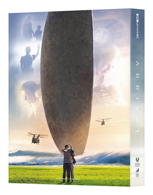 Arrival 4K Blu-ray Steelbook Manta Lab Exclusive ME#105 Full Slip - PREORDER