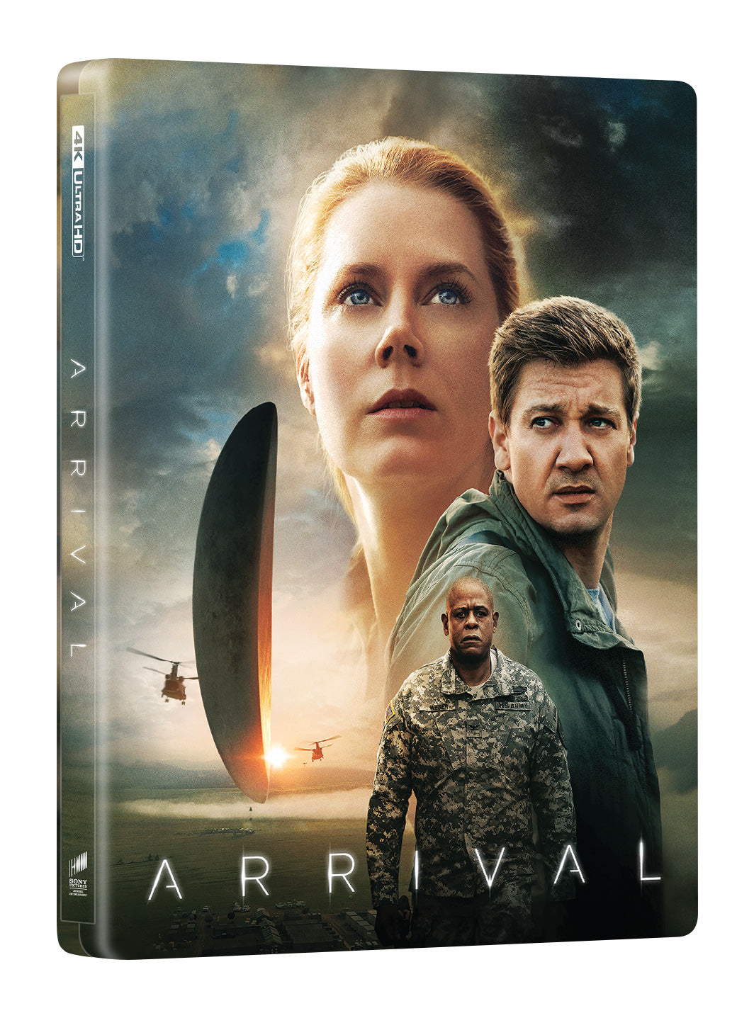 Arrival 4K Blu-ray Steelbook Manta Lab Exclusive ME#105 Double Lenticular Full Slip A - PREORDER