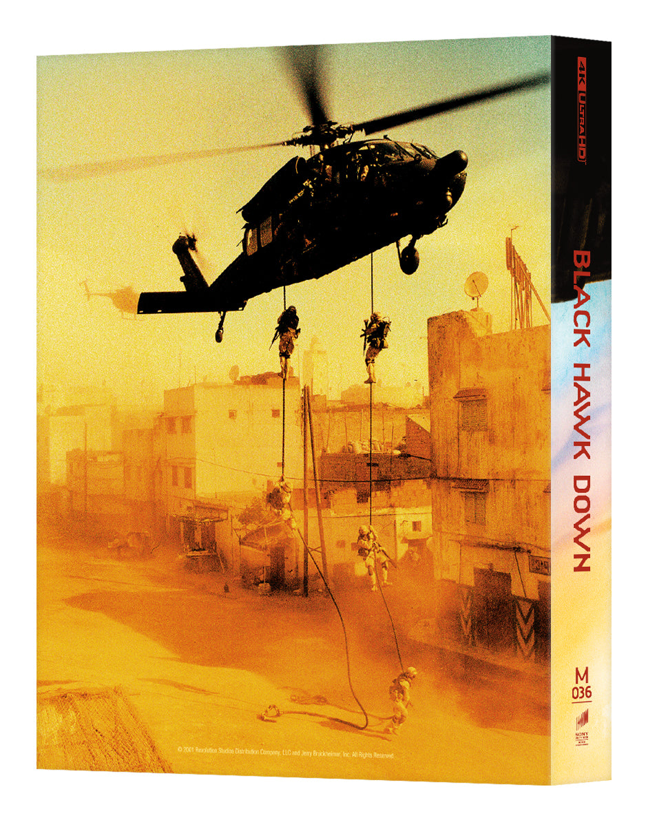 Black Hawk Down 4K Blu-ray Steelbook Manta Lab Exclusive ME#36 Full Slip - PREORDER