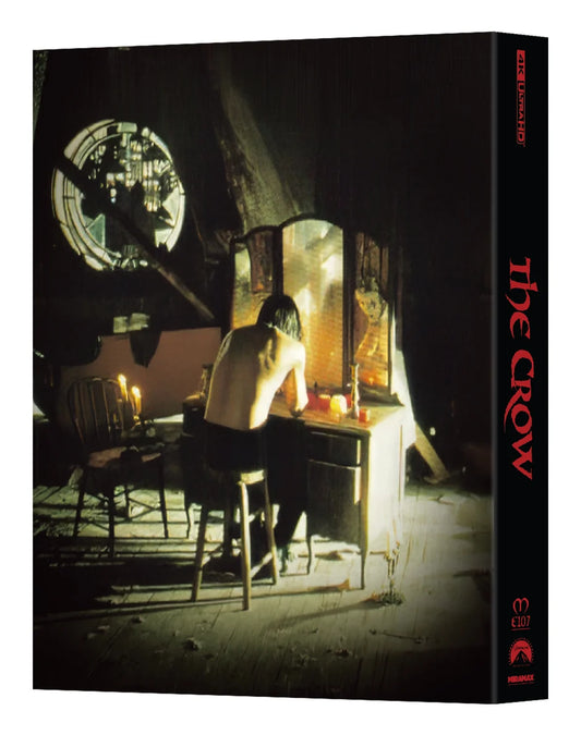 The Crow 4K Blu-ray Steelbook Manta Lab Exclusive ME#107 Double Lenticular Full Slip A - PREORDER
