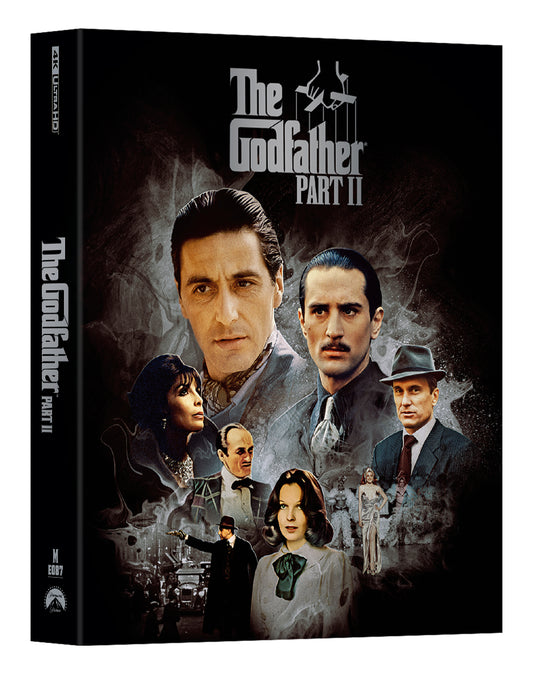 The Godfather Part 2 4K Blu-ray Steelbook Manta Lab Exclusive ME#87 Double Lenticular Full Slip B - PREORDER
