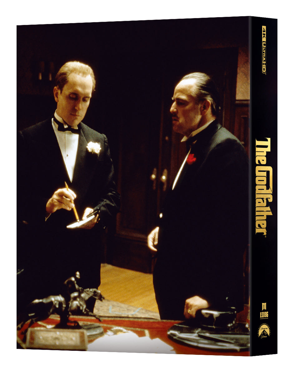 The Godfather 4K Blu-ray Steelbook Manta Lab Exclusive ME#86 Double Lenticular Full Slip A - PREORDER