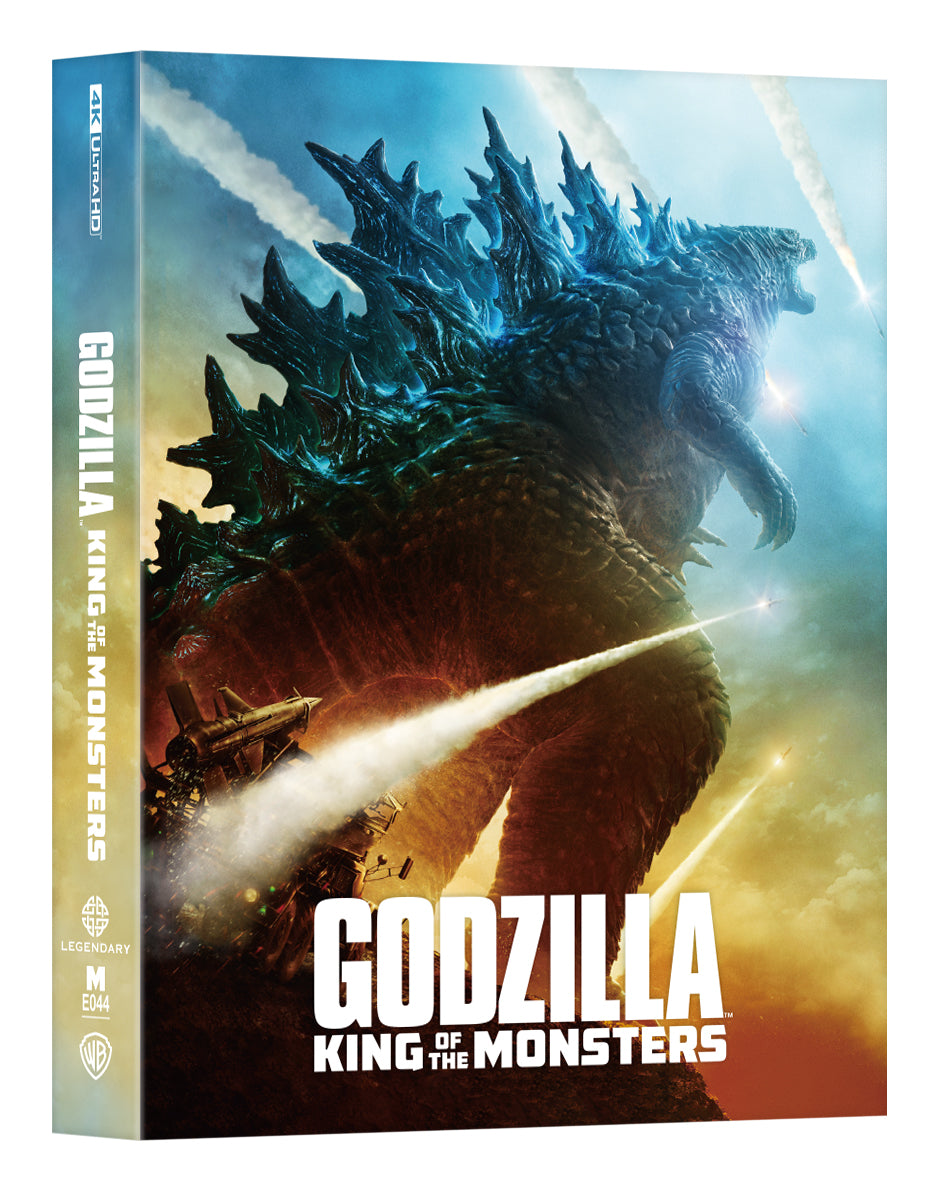 Godzilla: King of the Monsters Steelbook 4K Blu-ray Steelbook Manta Lab Exclusive ME#44 Double Lenticular Full Slip A - PREORDER