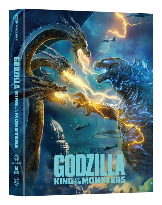 Godzilla: King of the Monsters Steelbook 4K Blu-ray Steelbook Manta Lab Exclusive ME#44 Double Lenticular Full Slip B - PREORDER