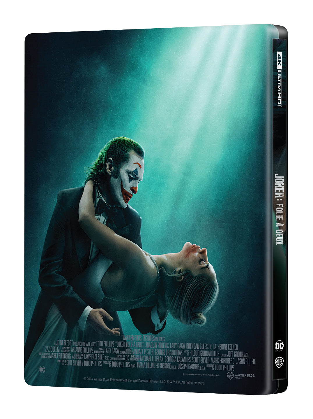 Joker: Folie à Deux 4K Blu-ray Steelbook Manta Lab Exclusive ME#79 Double Lenticular Full Slip B - PREORDER