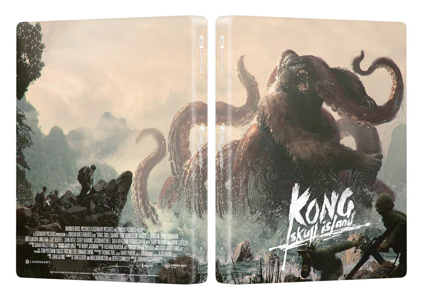 Kong: Skull Island 4K Blu-ray Steelbook Manta Lab Exclusive ME#43 One Click Box Set