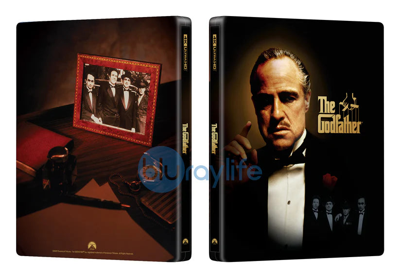 The Godfather 4K Blu-ray Steelbook Manta Lab Exclusive ME#86 Double Lenticular Full Slip B