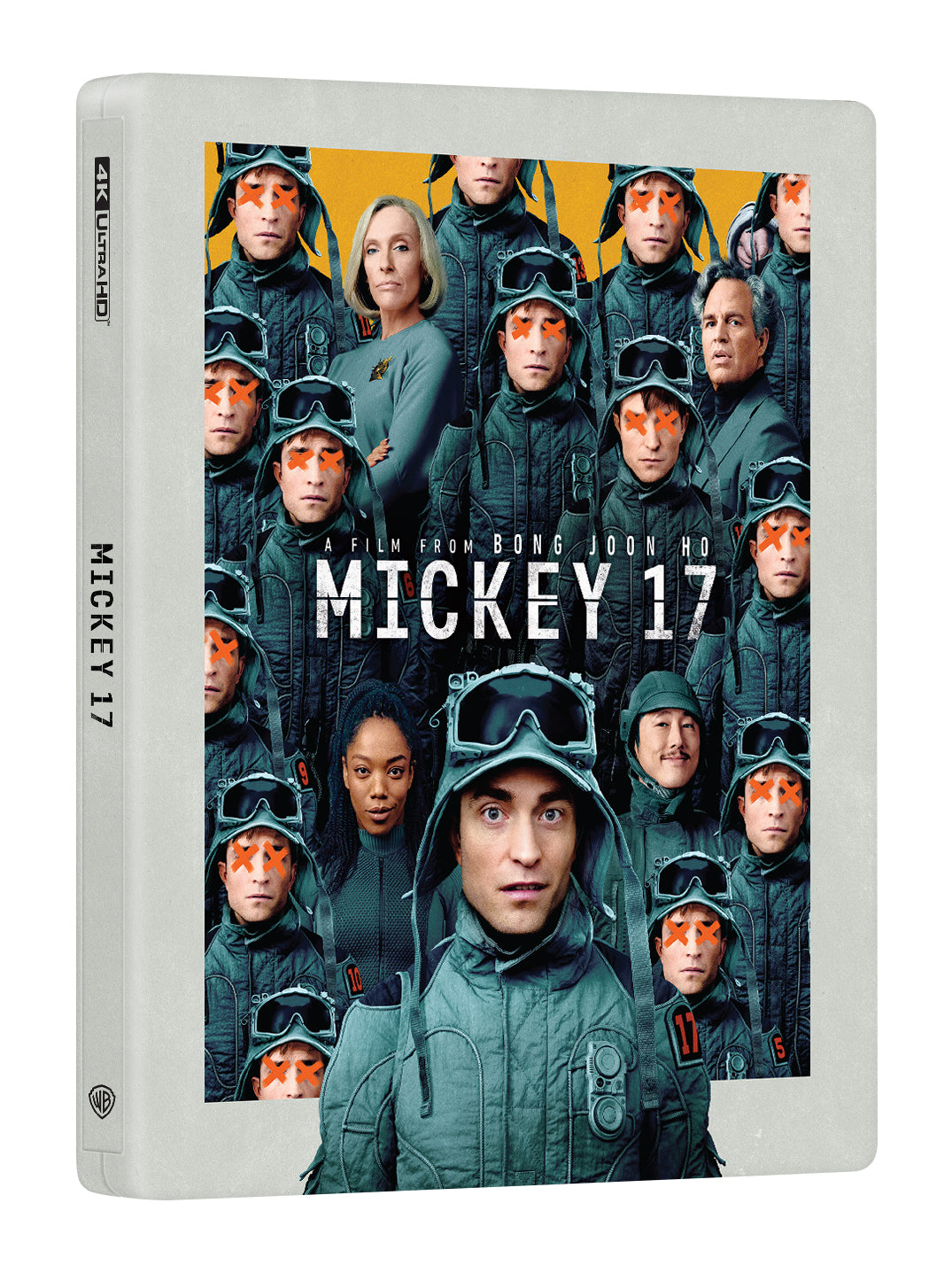 Mickey 17 4K Blu-ray Steelbook Manta Lab Exclusive ME#89 Full Slip - PREORDER