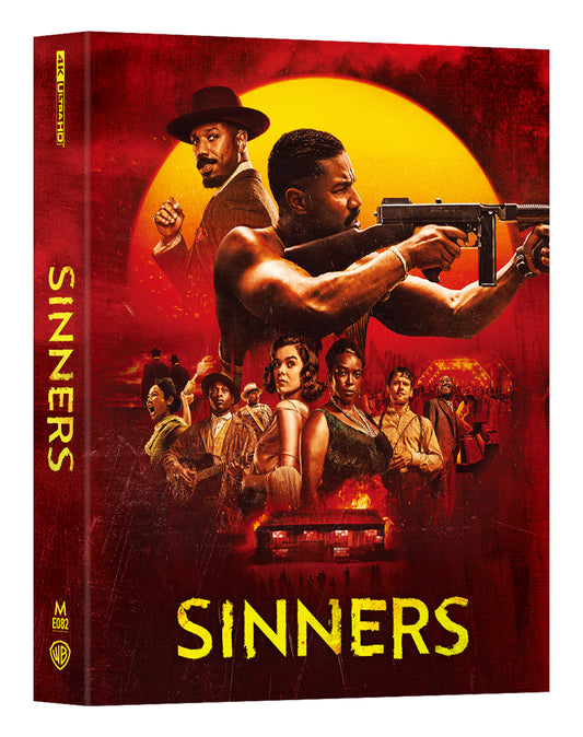 Sinners Steelbook 4K Blu-ray Steelbook Manta Lab Exclusive ME#82 Double Lenticular Full Slip A - PREORDER