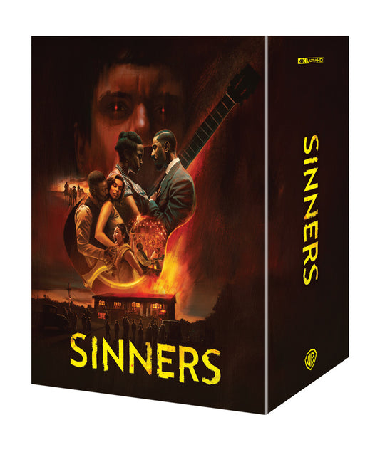 Sinners Steelbook 4K Blu-ray Steelbook Manta Lab Exclusive ME#82 One Click Box Set - PREORDER