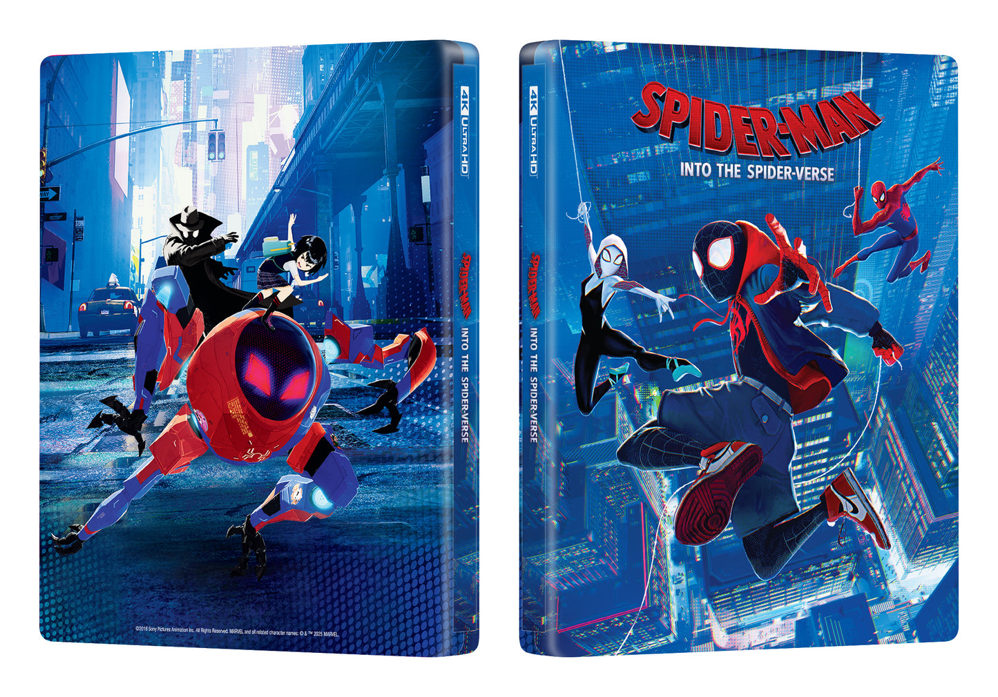 Spider-man: Into the Spider-Verse 4K Blu-ray Steelbook Manta Lab Exclusive ME#71 Full Slip - PREORDER