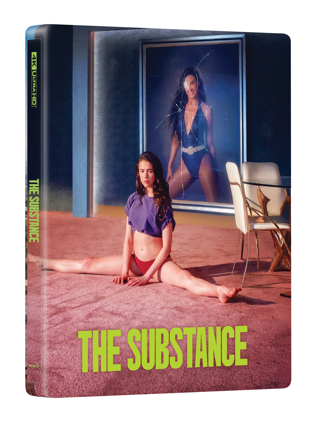 The Substance 4K Blu-ray Steelbook Manta Lab Exclusive ME#104 Full Slip - PREORDER