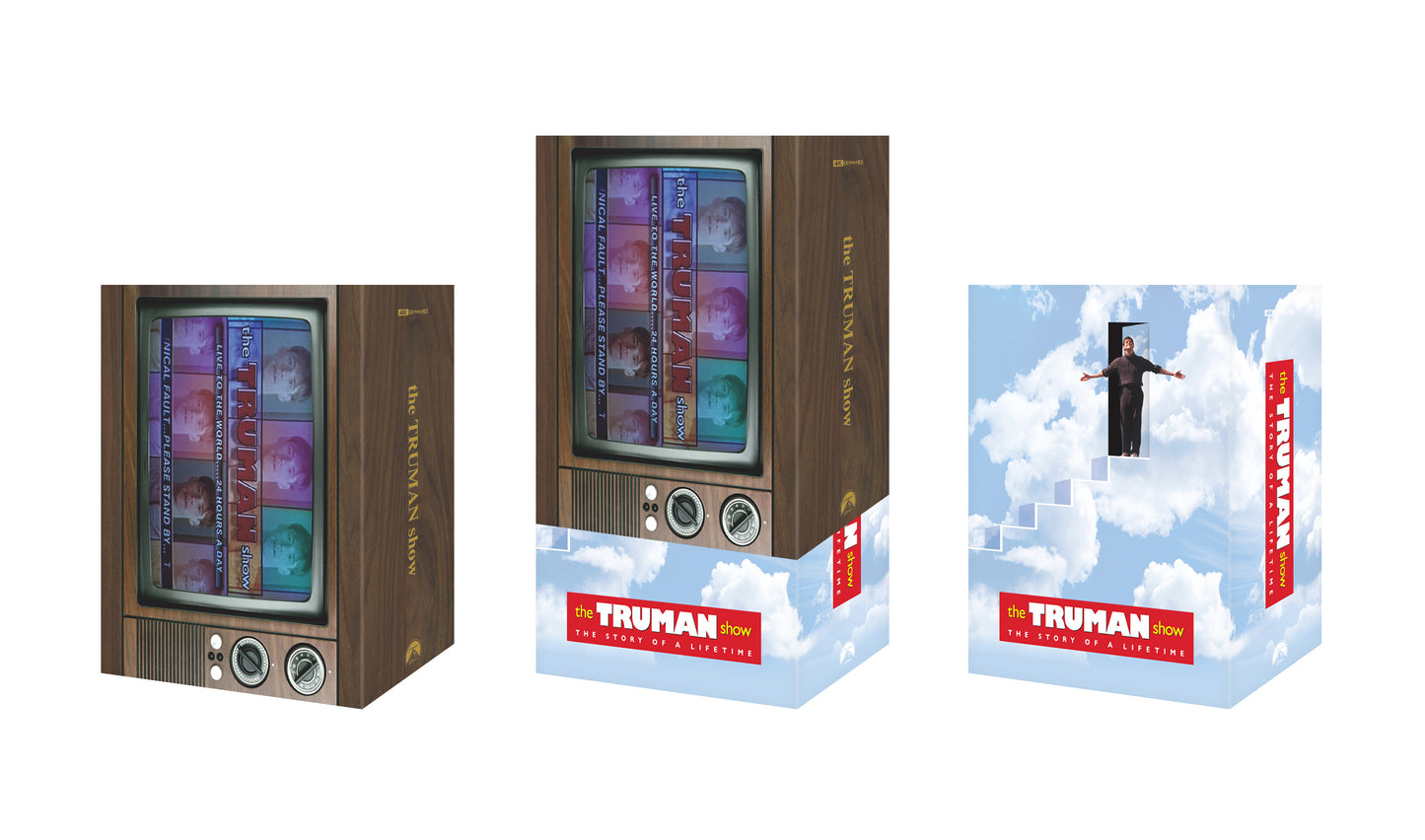 The Truman Show 4K UHD Steelbook Manta Lab Exclusive ME#77 One Click Box Set