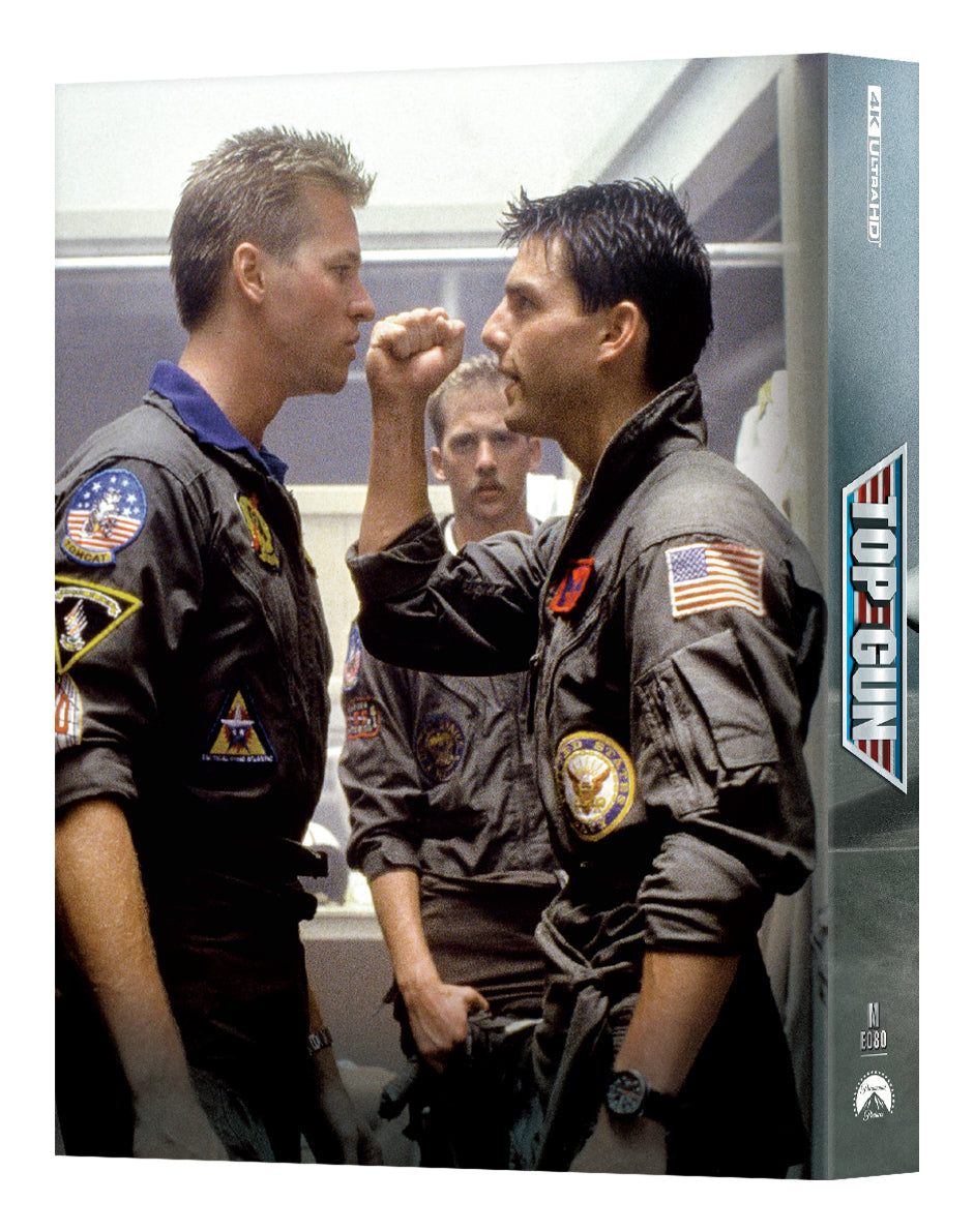 Top Gun 4K Blu-ray Steelbook Manta Lab Exclusive ME#80 Double Lenticular Full Slip A