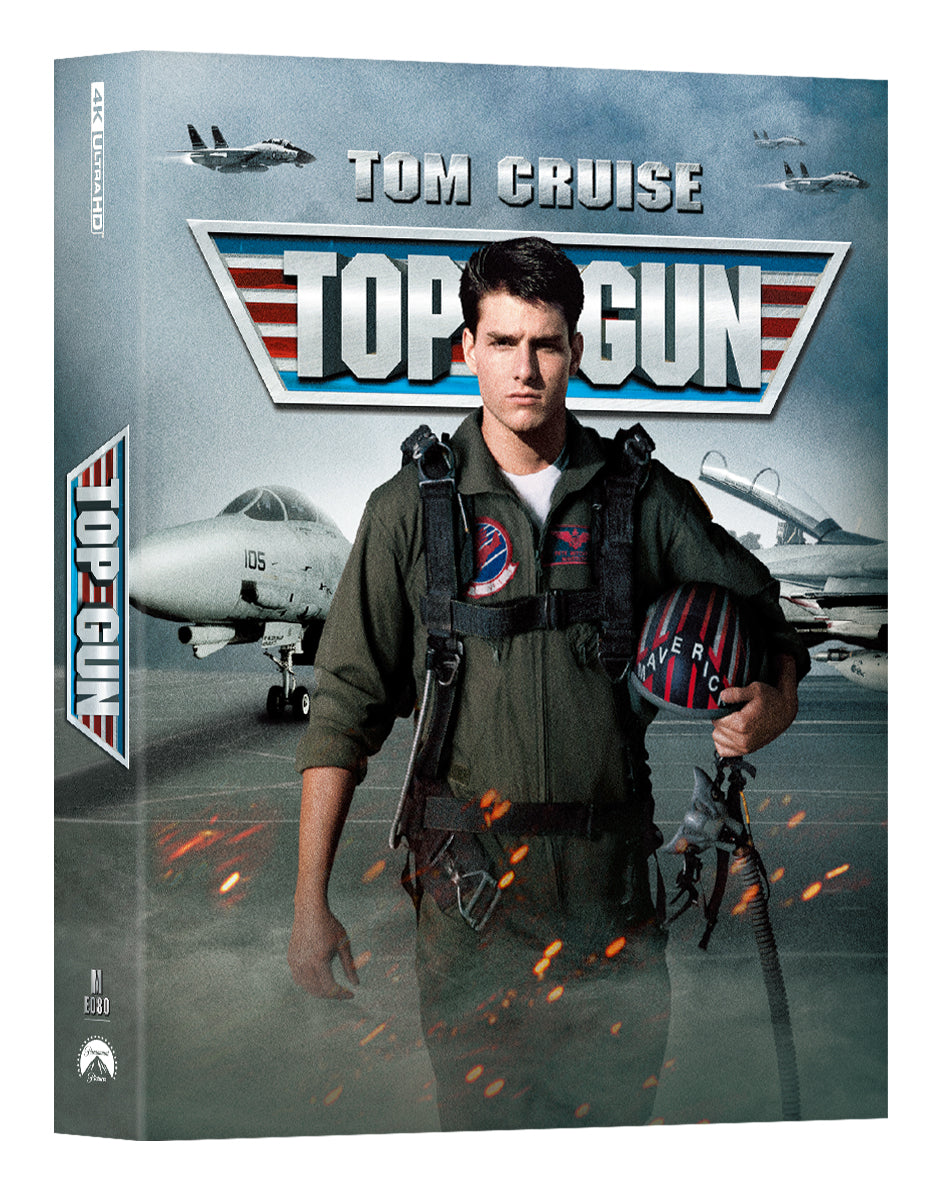 Top Gun 4K Blu-ray Steelbook Manta Lab Exclusive ME#80 Double Lenticular Full Slip A