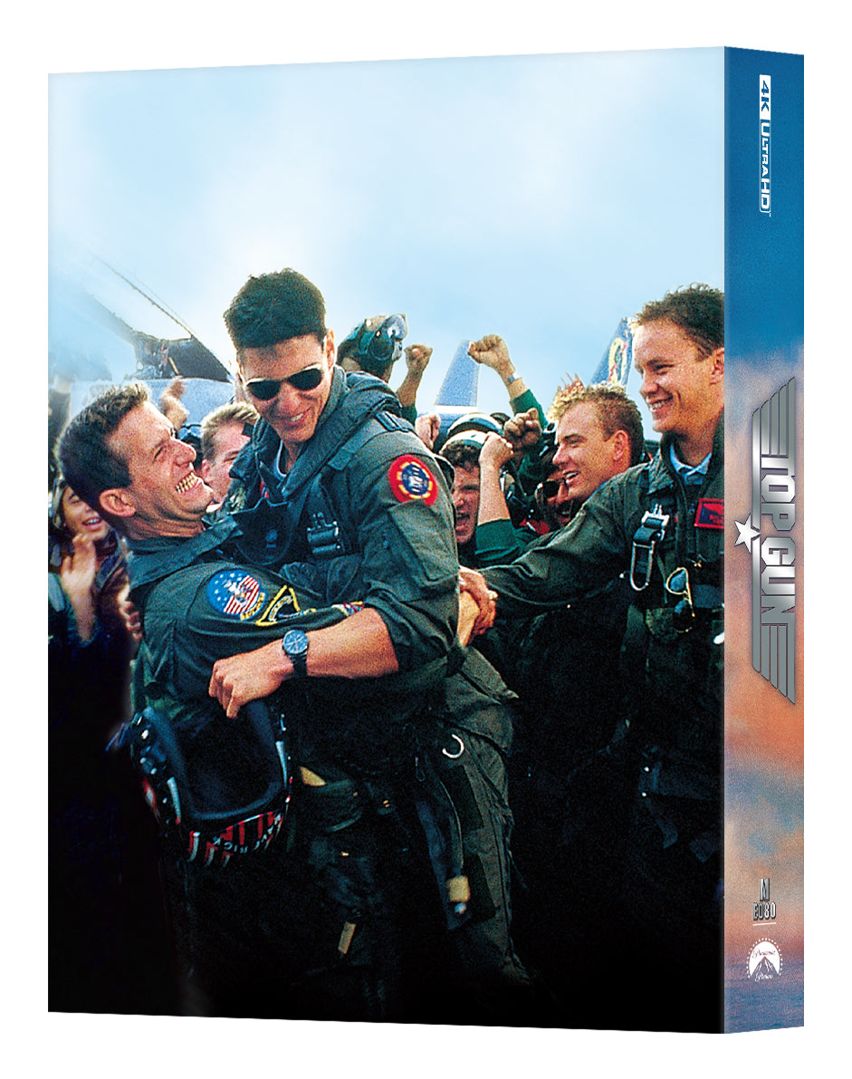 Top Gun 4K Blu-ray Steelbook Manta Lab Exclusive ME#80 Double Lenticular Full Slip B