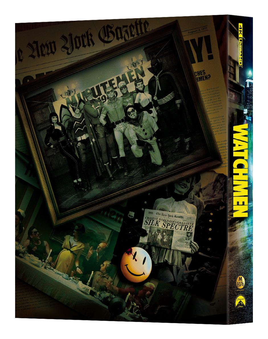 Watchmen 4K UHD Steelbook Manta Lab Exclusive ME#76 Full Slip