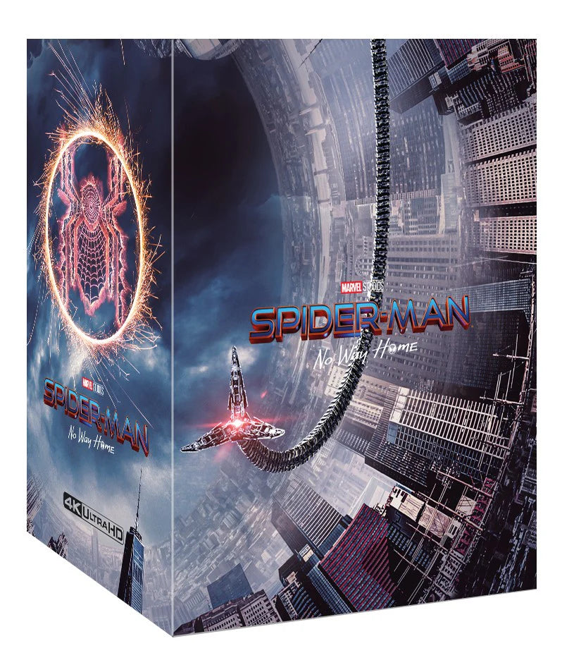 Spider-Man : No Way Home 4K Blu-ray Steelbook WeET Collection Exclusive #20 One Click Box Set - PREORDER