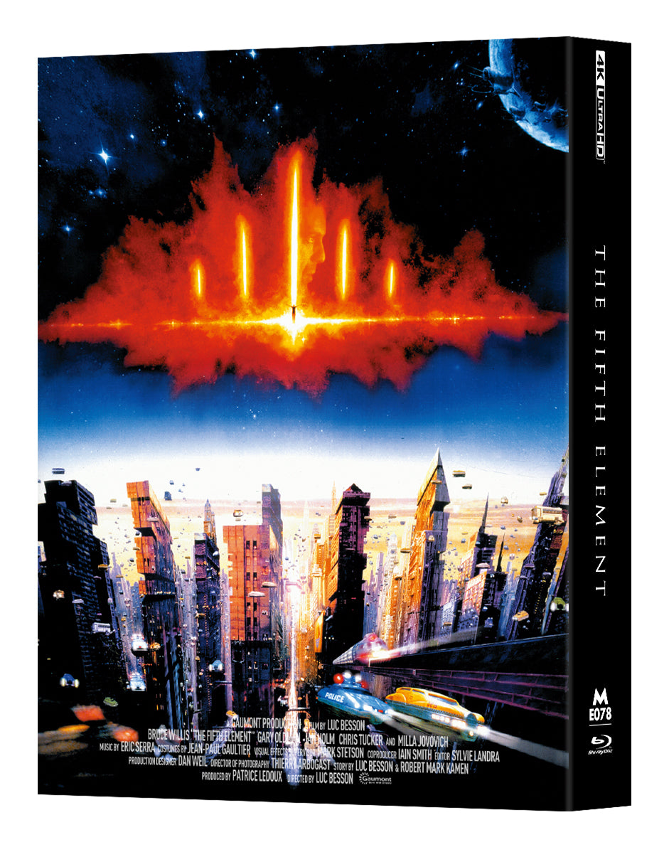 The Fifth Element 4K UHD Steelbook Manta Lab Exclusive ME#78 Double Lenticular Full Slip A - PREORDER