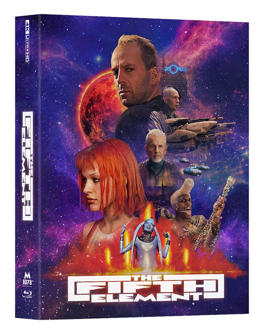 The Fifth Element 4K UHD Steelbook Manta Lab Exclusive ME#78 Double Lenticular Full Slip B - PREORDER