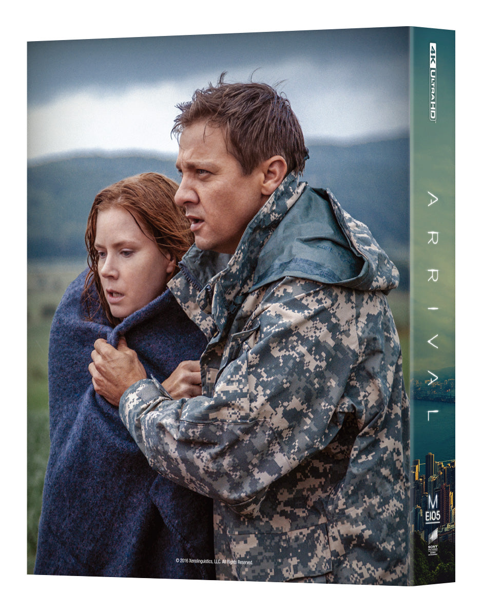 Arrival 4K Blu-ray Steelbook Manta Lab Exclusive ME#105 Double Lenticular Full Slip A - PREORDER