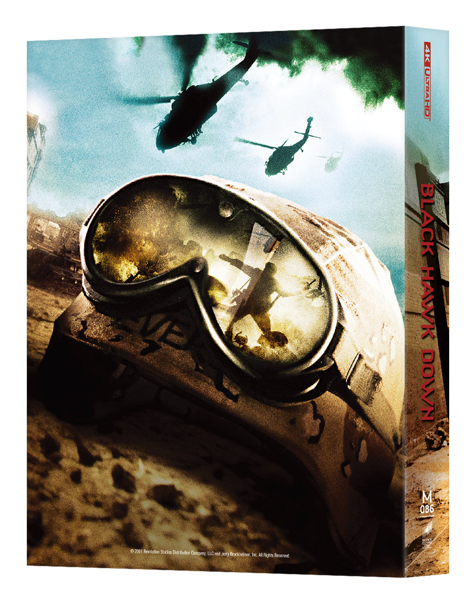 Black Hawk Down 4K Blu-ray Steelbook Manta Lab Exclusive ME#36 Double Lenticular Full Slip A - PREORDER