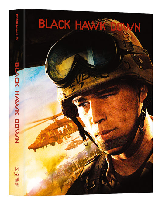 Black Hawk Down 4K Blu-ray Steelbook Manta Lab Exclusive ME#36 Full Slip - PREORDER