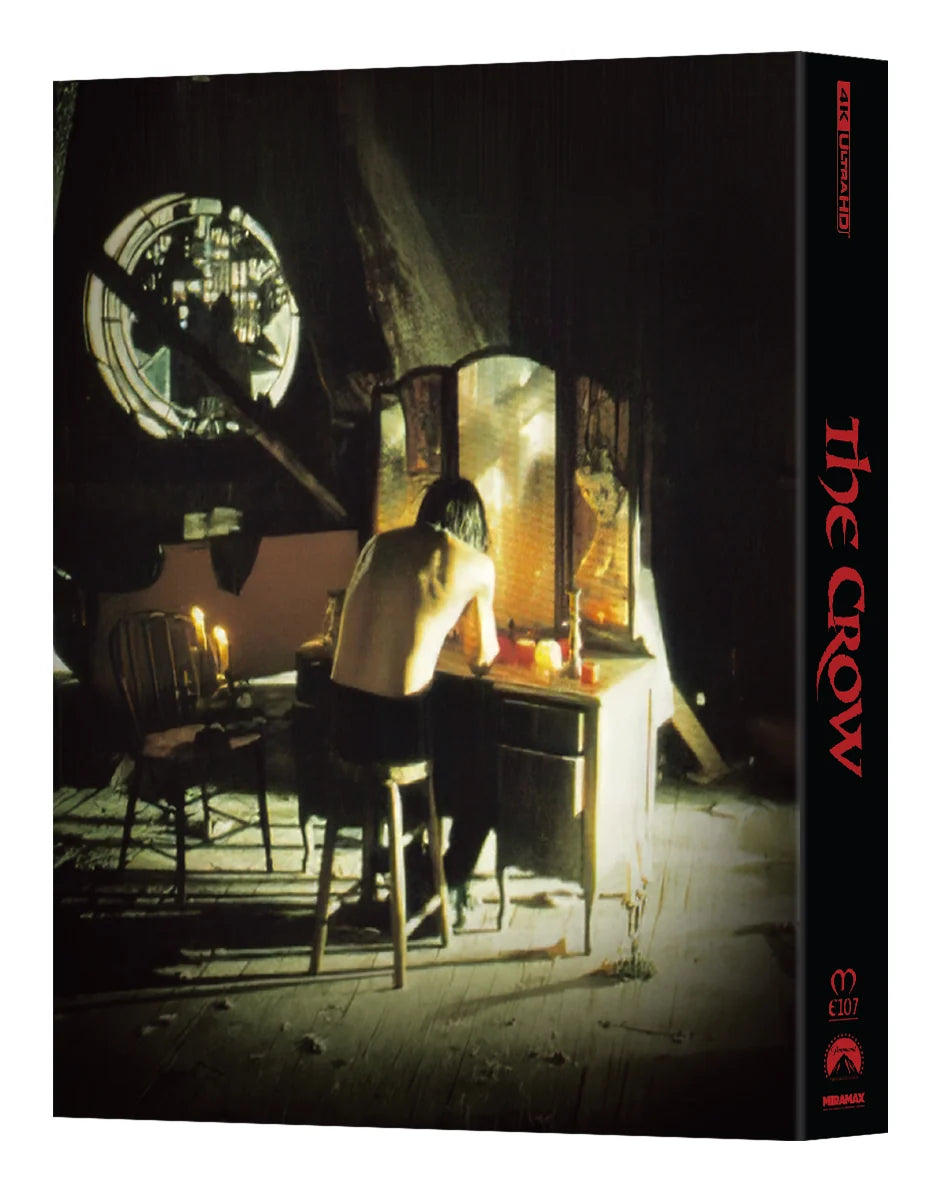 The Crow 4K Blu-ray Steelbook Manta Lab Exclusive ME#107 Double Lenticular Full Slip A - PREORDER