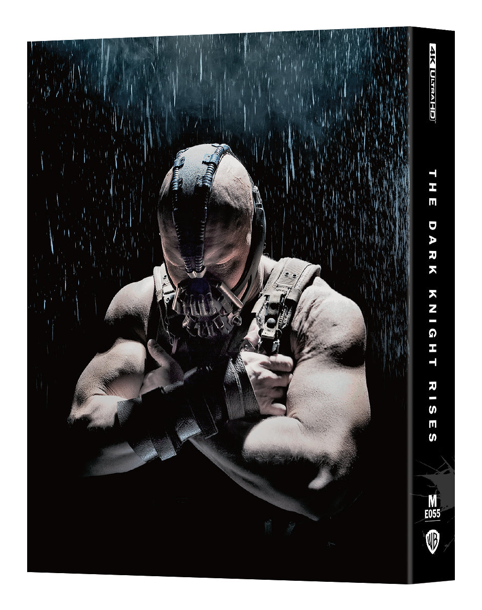 The Dark Knight Rises 4K UHD Steelbook Manta Lab Exclusive ME#55 Full Slip- PREORDER