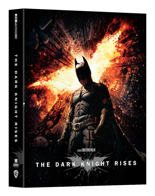 The Dark Knight Rises 4K UHD Steelbook Manta Lab Exclusive ME#55 Full Slip- PREORDER