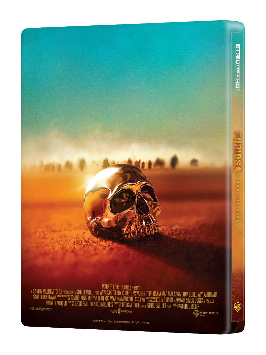 Furiosa: A Mad Max Saga (Standard & Chrome) 4K UHD Steelbook Manta Lab Exclusive ME#75 Full Slip