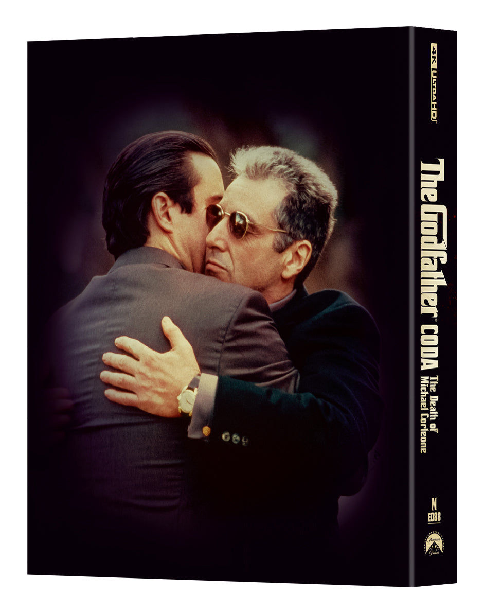 The Godfather Part 3 4K Blu-ray Steelbook Manta Lab Exclusive ME#88 Double Lenticular Full Slip B - PREORDER