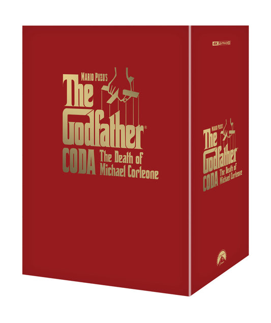 The Godfather Part 3 4K Blu-ray Steelbook Manta Lab Exclusive ME#88 One Click Box Set - PREORDER