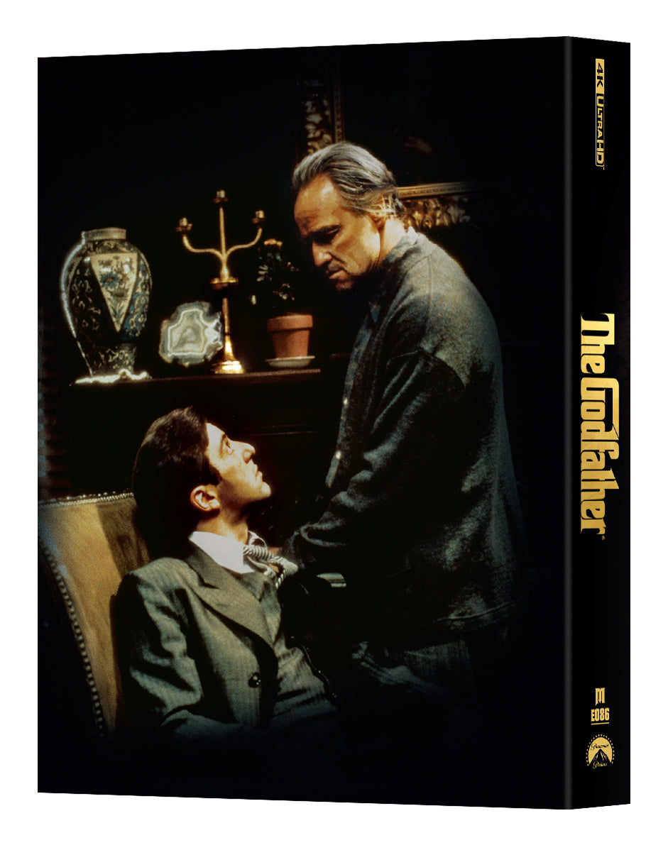 The Godfather 4K Blu-ray Steelbook Manta Lab Exclusive ME#86 Double Lenticular Full Slip B - PREORDER
