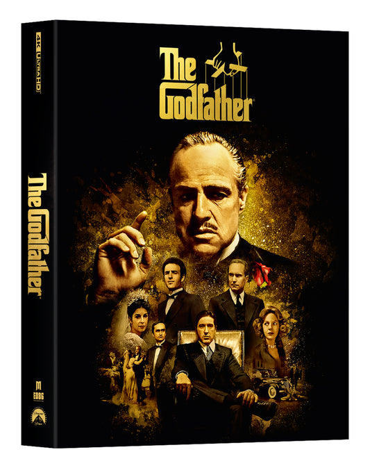 The Godfather 4K Blu-ray Steelbook Manta Lab Exclusive ME#86 Double Lenticular Full Slip B - PREORDER