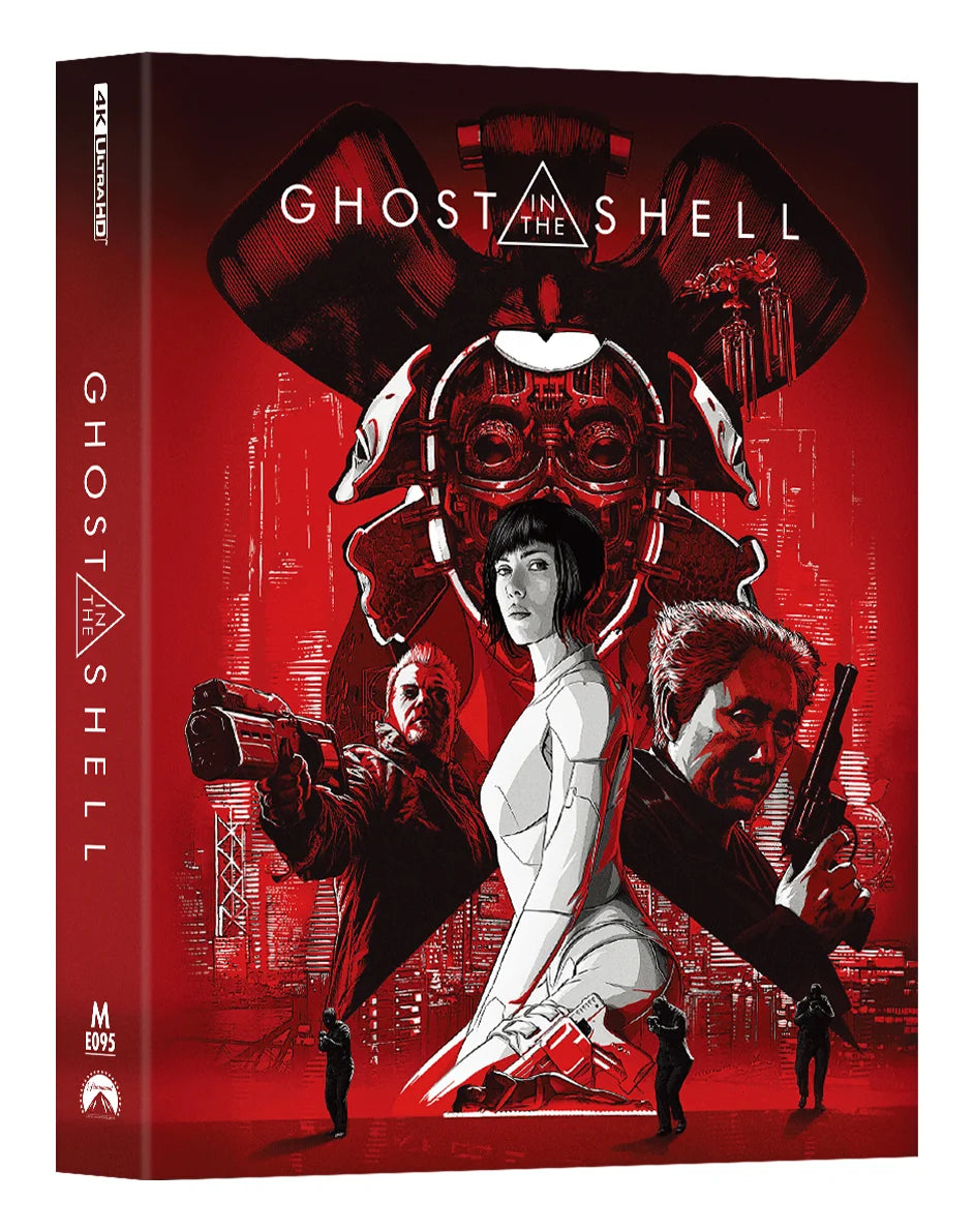 Ghost In The Shell 4K Blu-ray Steelbook Manta Lab Exclusive ME#95 Full Slip - PREORDER