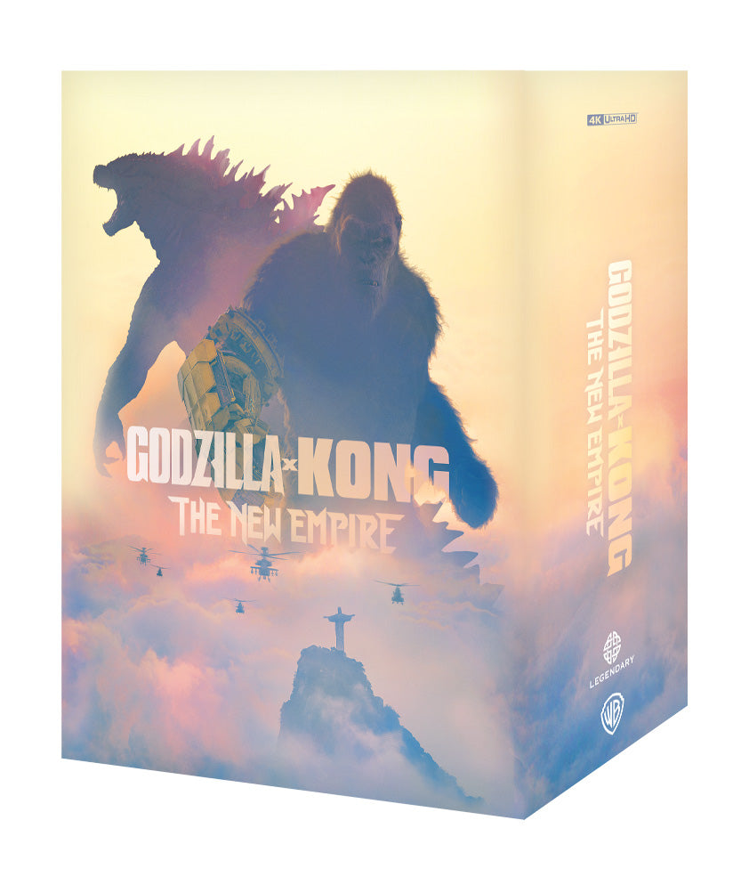 Godzilla x Kong: The New Empire 4K UHD Steelbook Manta Lab Exclusive ME#73 One Click Box Set