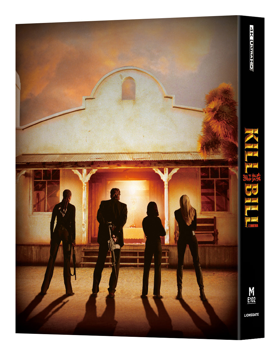Kill Bill Vol.2 4K Blu-ray Steelbook Manta Lab Exclusive ME#102 Double Lenticular Full Slip A - PREORDER
