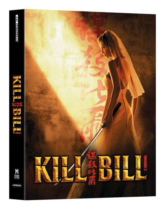 Kill Bill Vol.2 4K Blu-ray Steelbook Manta Lab Exclusive ME#102 Double Lenticular Full Slip A - PREORDER