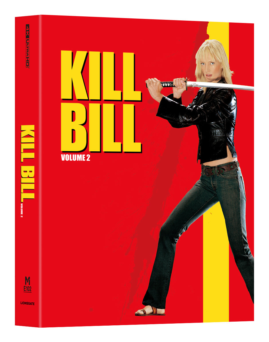 Kill Bill Vol.2 4K Blu-ray Steelbook Manta Lab Exclusive ME#102 Full Slip - PREORDER