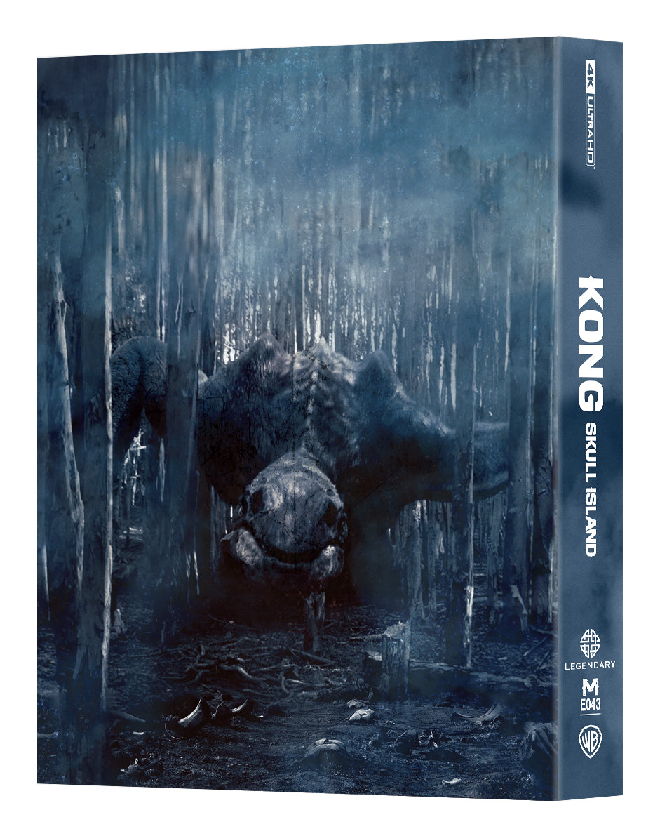 Kong: Skull Island 4K Blu-ray Steelbook Manta Lab Exclusive ME#43 Double Lenticular Full Slip B - PREORDER