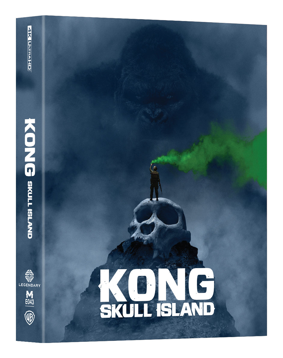 Kong: Skull Island 4K Blu-ray Steelbook Manta Lab Exclusive ME#43 Double Lenticular Full Slip B - PREORDER