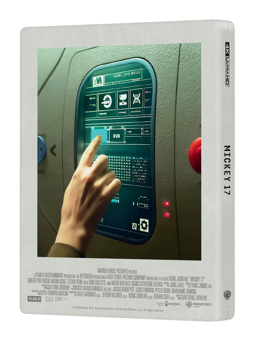 Mickey 17 4K Blu-ray Steelbook Manta Lab Exclusive ME#89 Full Slip - PREORDER