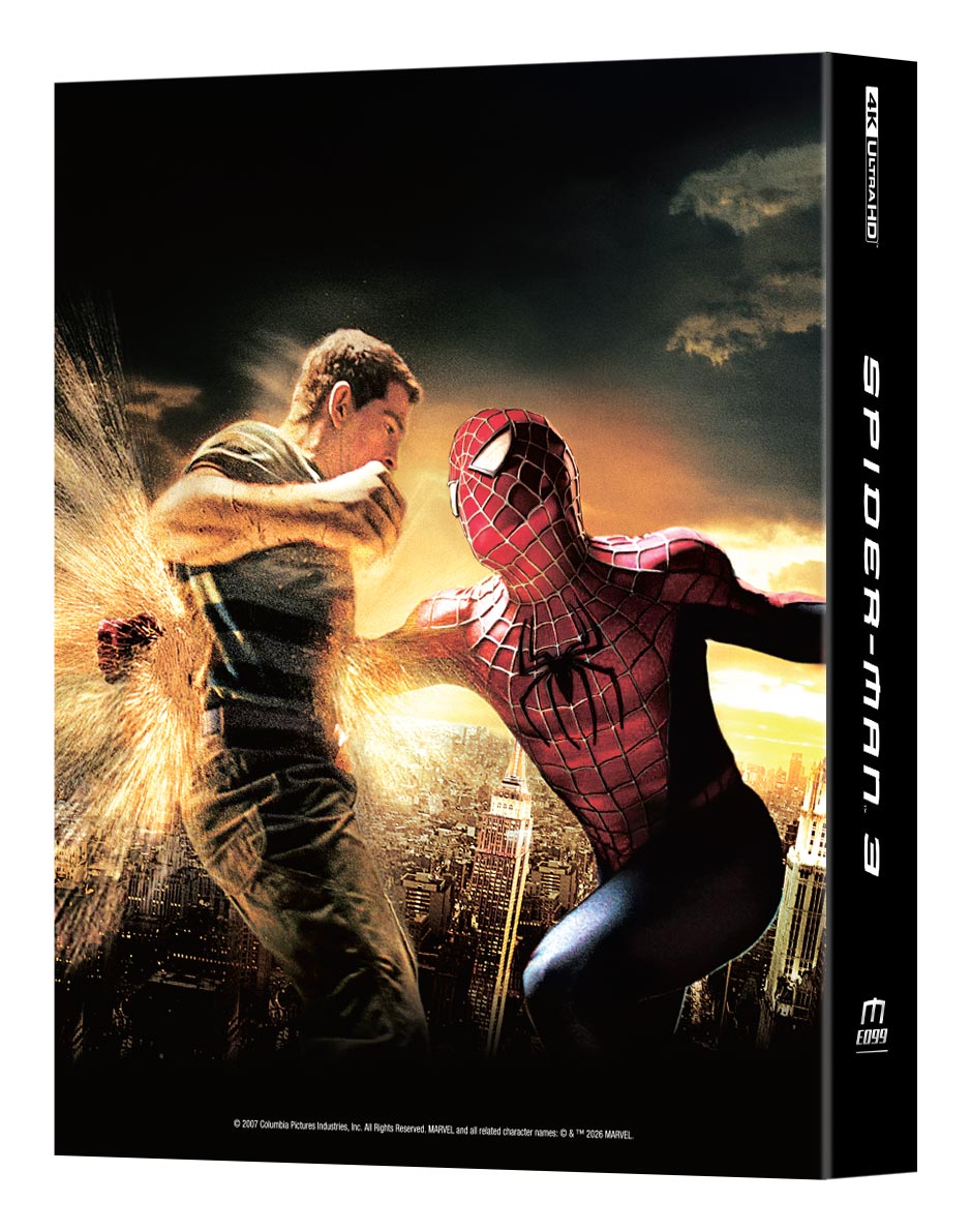 Spider-Man 3 4K Blu-ray Steelbook Manta Lab Exclusive ME#99 Double Len ...