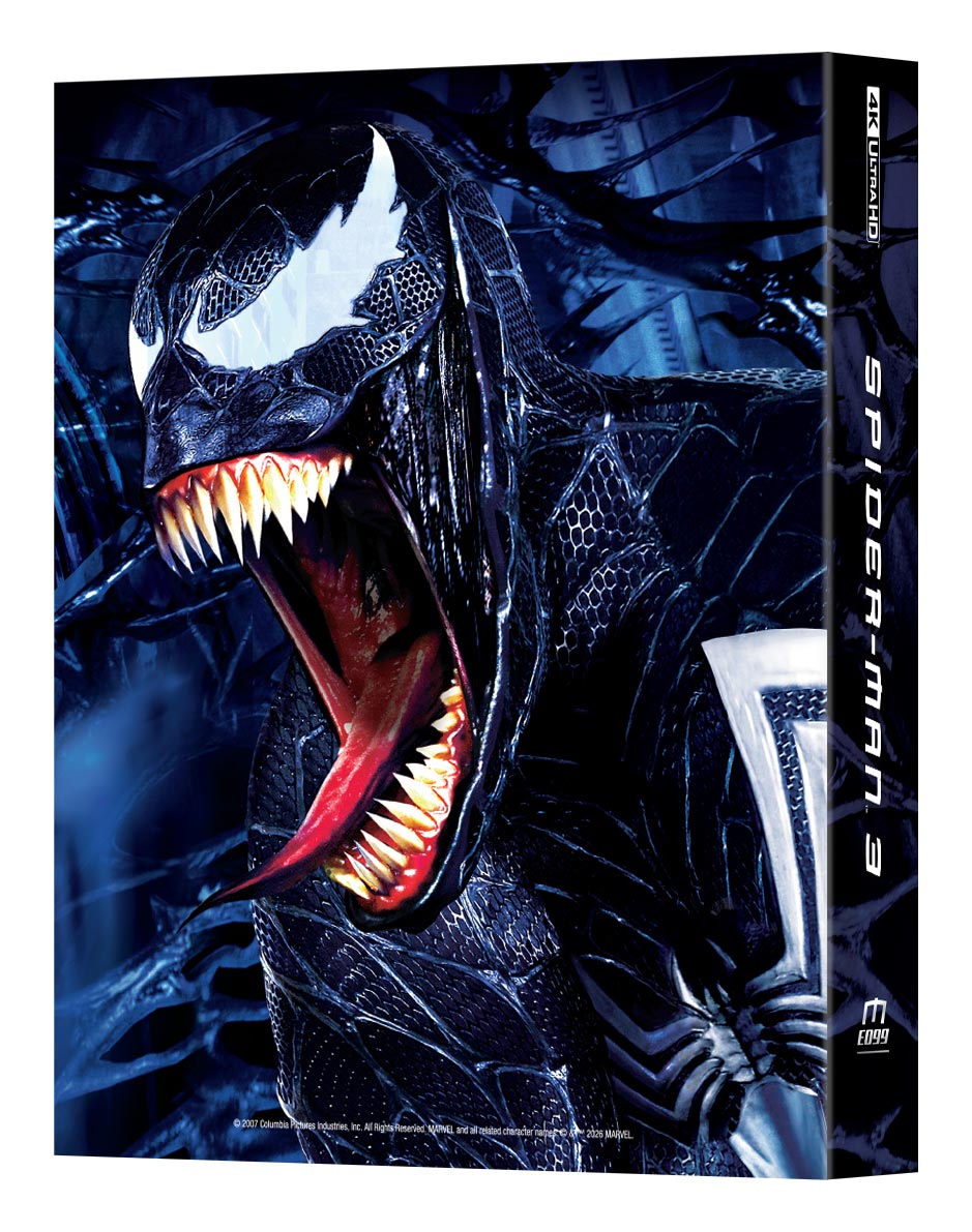 Spider-Man 3 4K Blu-ray Steelbook Manta Lab Exclusive ME#99 Double Lenticular Full Slip B - PREORDER
