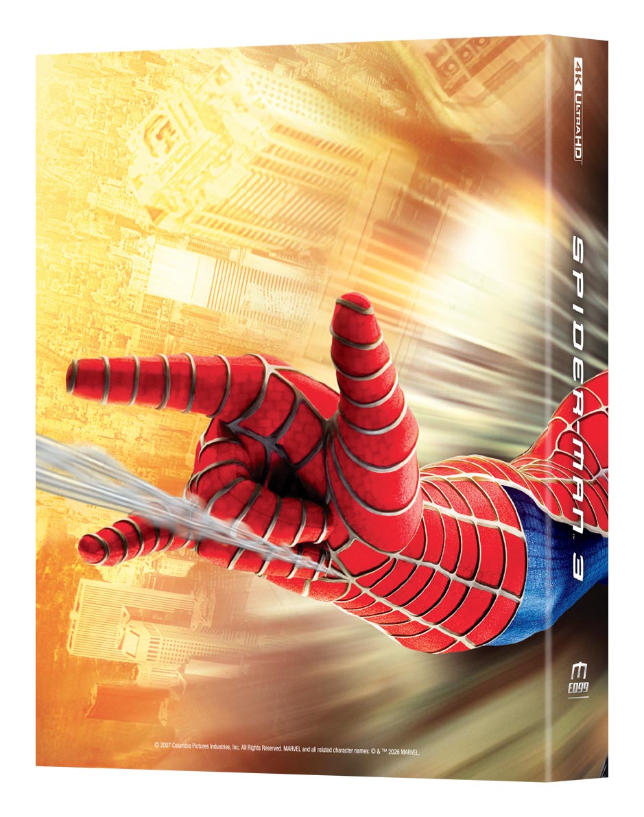 Spider-Man 3 4K Blu-ray Steelbook Manta Lab Exclusive ME#99 Full Slip - PREORDER