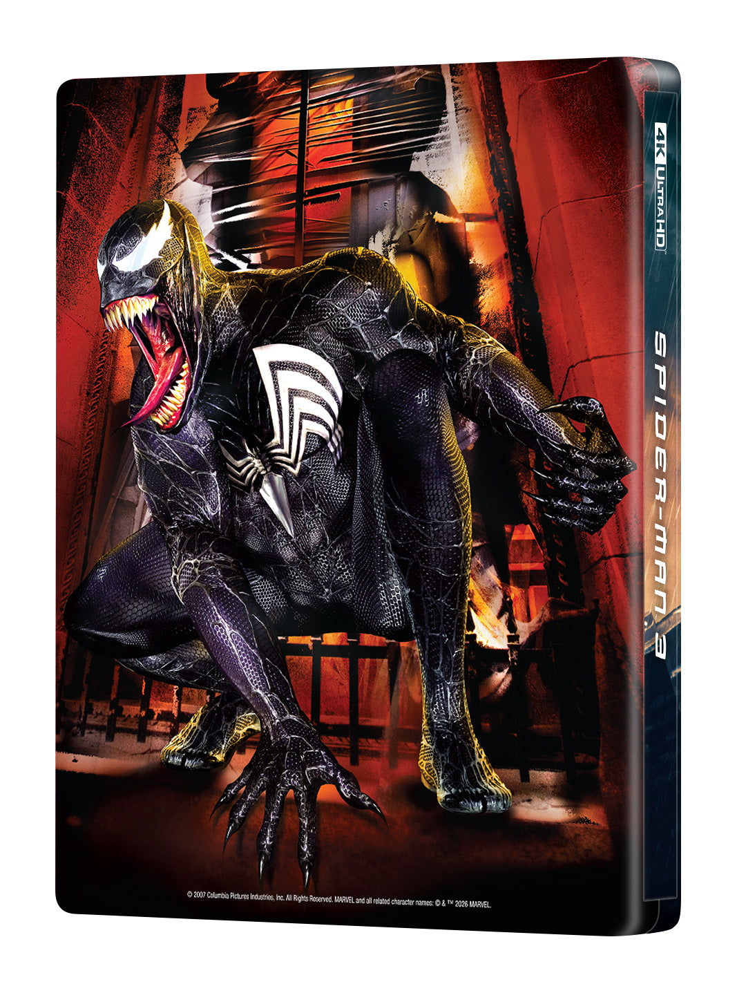 Spider-Man 3 4K Blu-ray Steelbook Manta Lab Exclusive ME#99 One Click Box Set - PREORDER